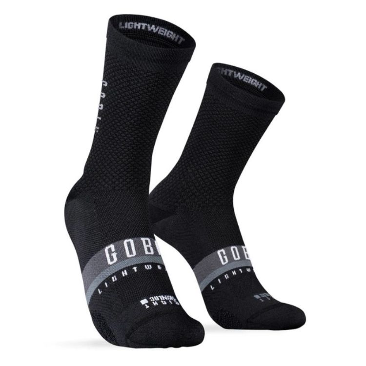 Socks unisex lightweight black lead